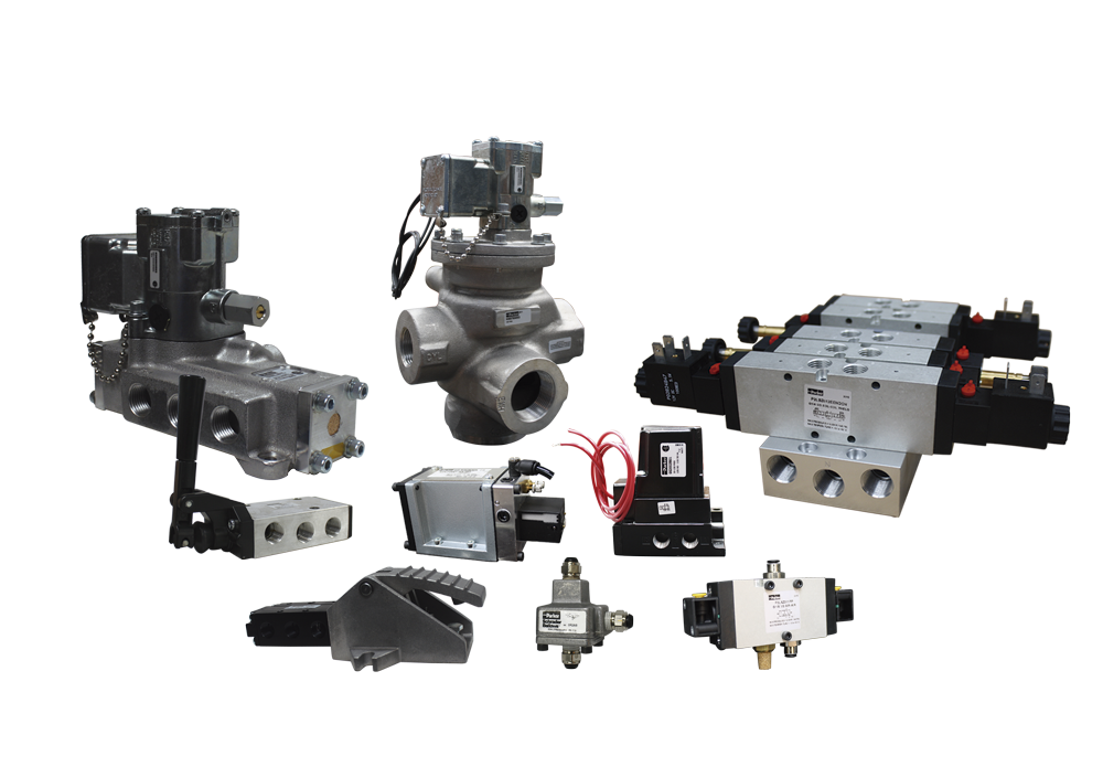 Válvulas neumáticas: control, dirección y alto flujo para sistemas de automatización