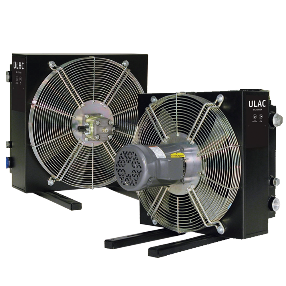 Intercambiadores de calor hidráulicos: soluciones para enfriar aceite con aire o agua