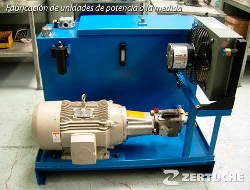 Unidades de potencia hidráulica: diseño, fabricación y servicio especializado