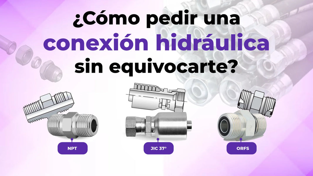 Cómo pedir una conexión hidráulica sin equivocarte (aunque no seas técnico)