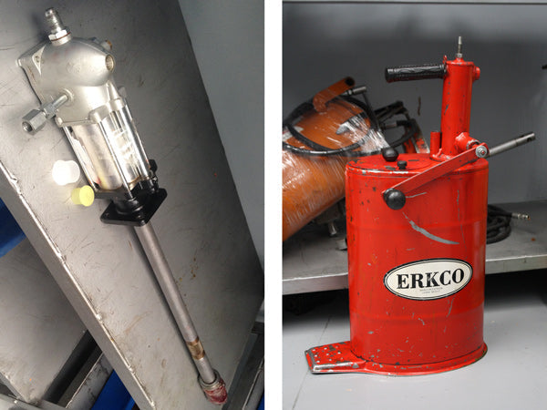 Reparación y mantenimiento de engrasadoras manuales y neumáticas