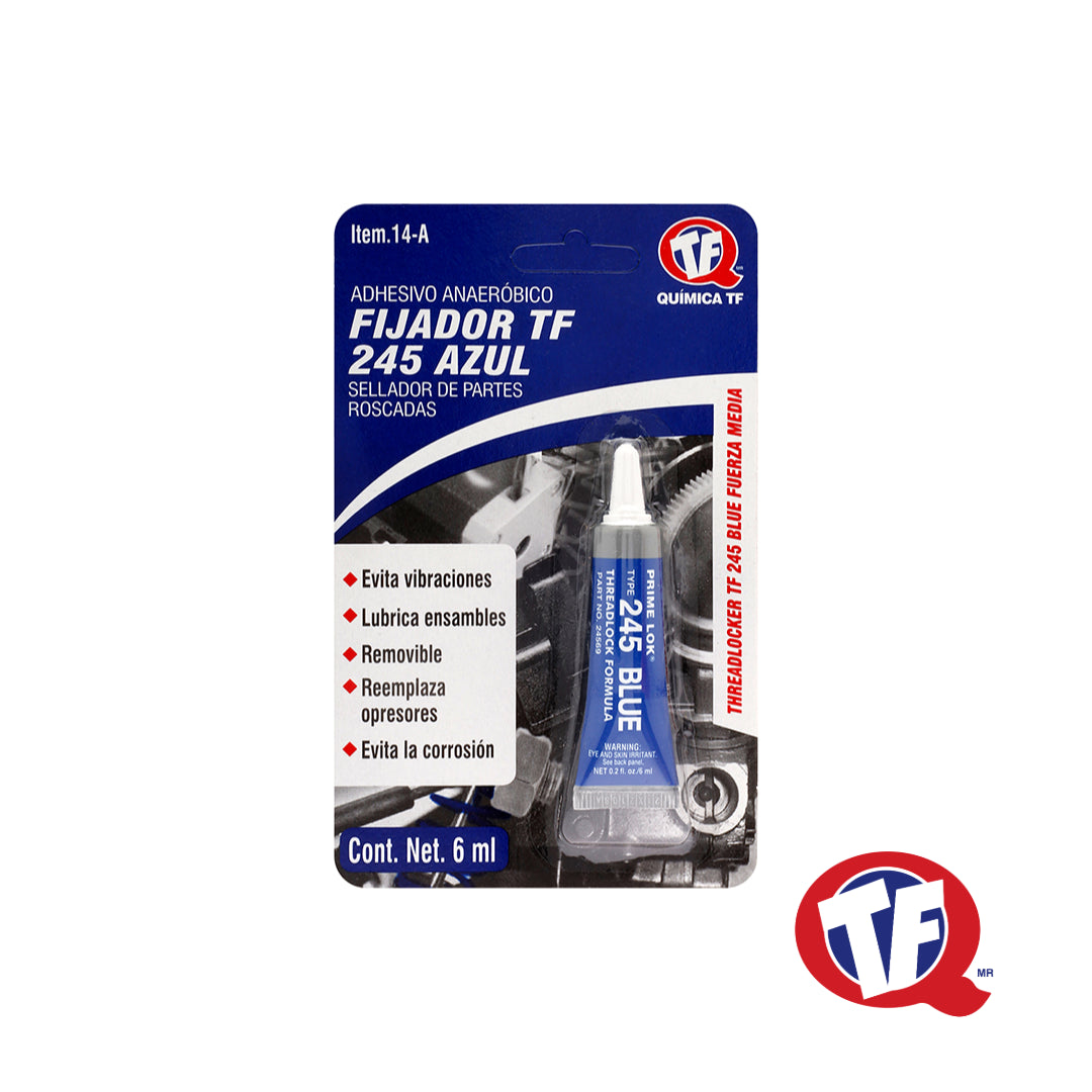 Fijador de Roscas Azul QTF 14A