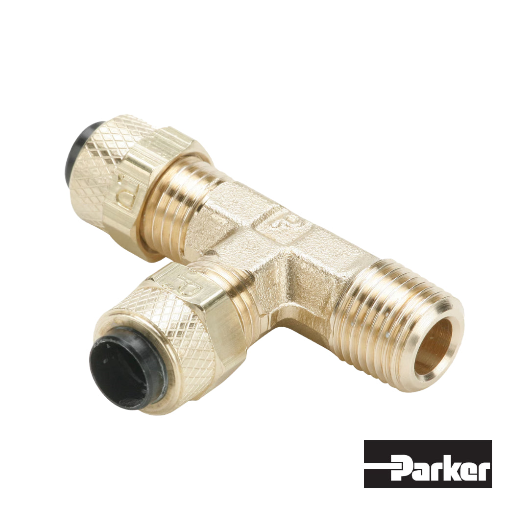 Tee POLY TITE/ M. Lateral NPT Parker 271P 4 4
