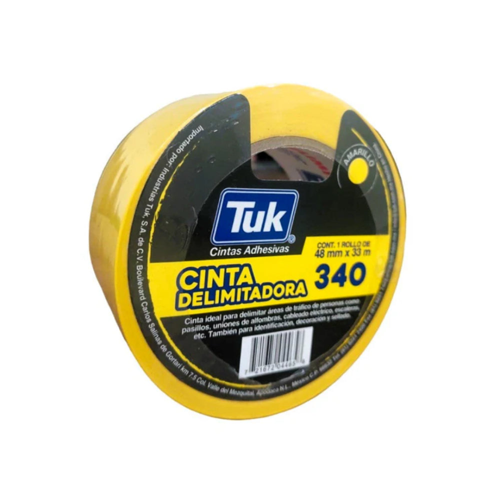 Cinta Amarilla Adhesiva Tuk 48mm X 33mt
