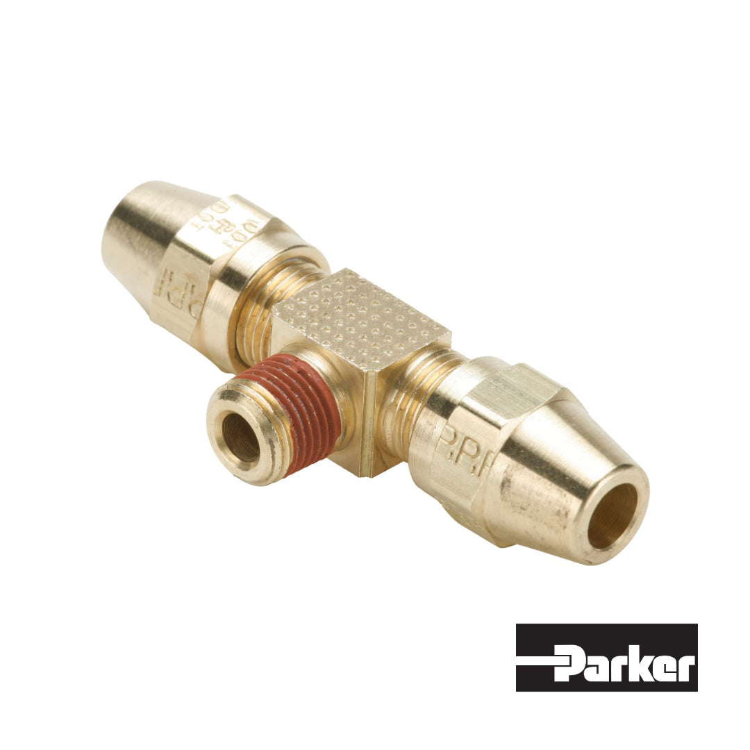 Tee Macho al centro Tubo Cobre Parker 472F 4 4