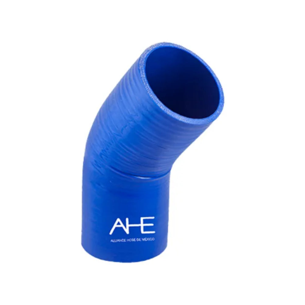 Codo 45 Grados Silicón 3 Capas Corto AHE