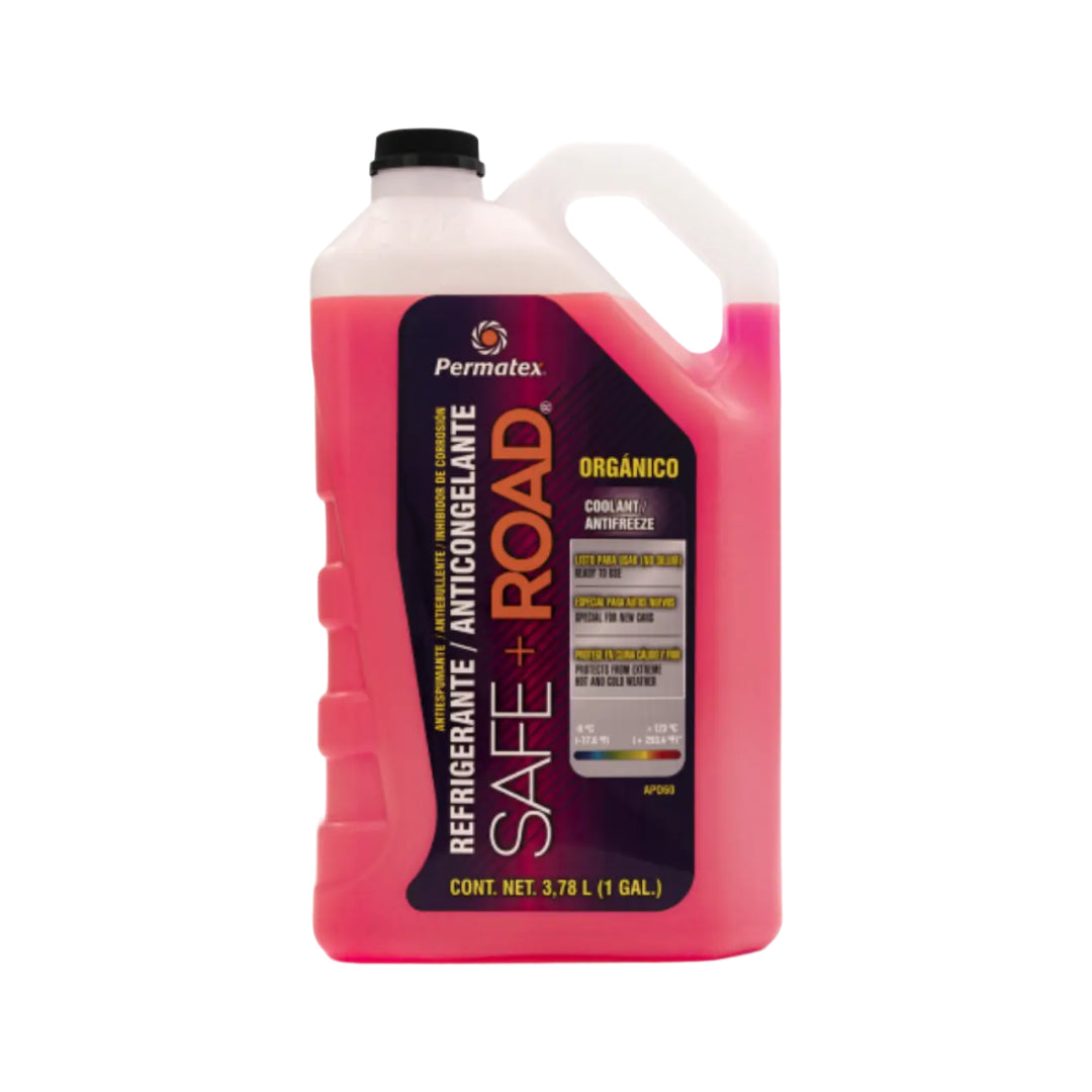 Anticongelante Orgánico SAFE+ROAD de Larga Duración