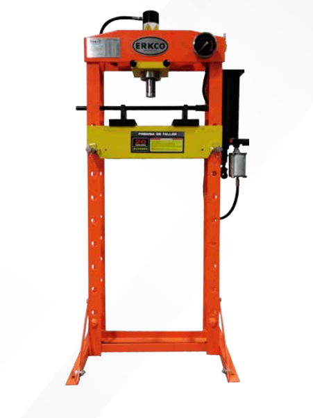 Prensa 20 Toneladas con Bomba de Accionamiento Dual ERKCO