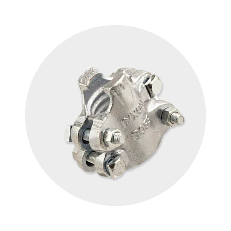 Abrazadera Boss 4 Pernos y 2 Dedos Agarre DIXON