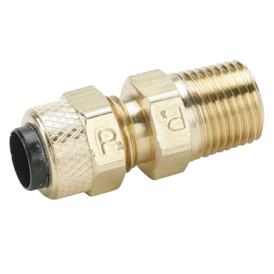 Conexión de Latón Parker 268P 8 6 para Frenos de Aire