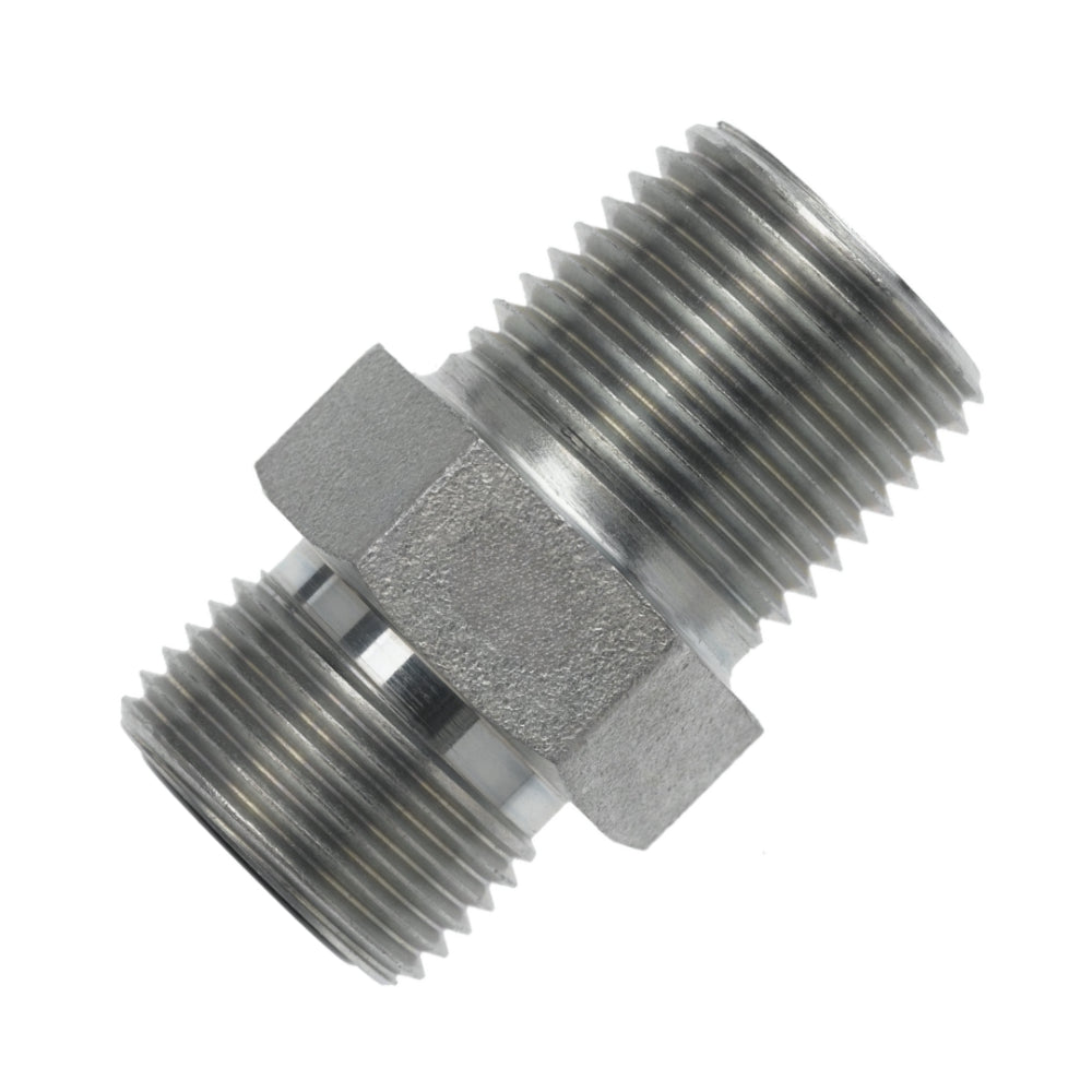 NIPLE NPT a Cara Plana FS