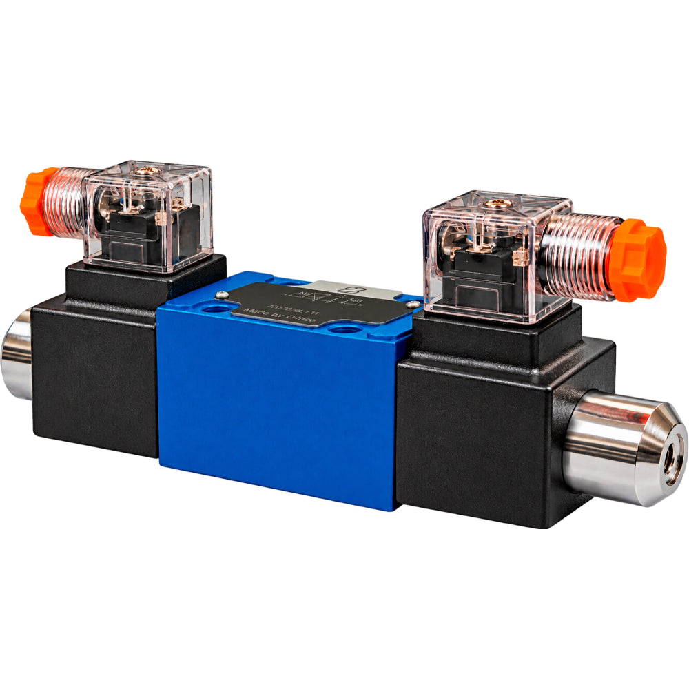 Válvula D03 3 pos centro cerrado 120 VCA | HID-VD-D03-001-120A