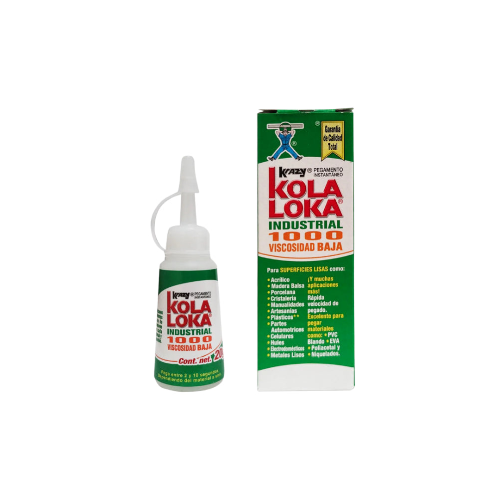 Pegamento Kola Loka Industrial KL-D Industrial 20 grs