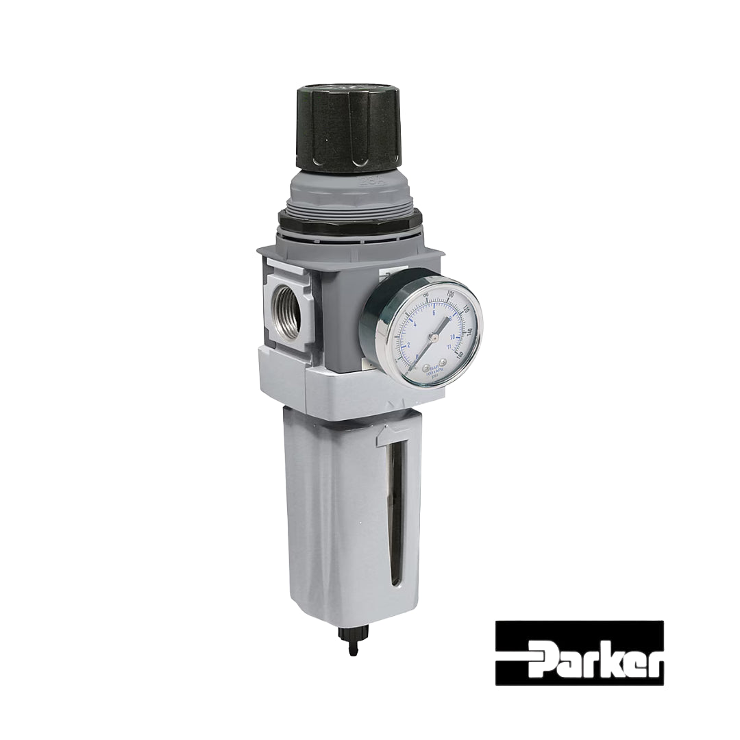 Filtro regulador neumático Parker P33EA96EGMBNNP 3/4" NPT