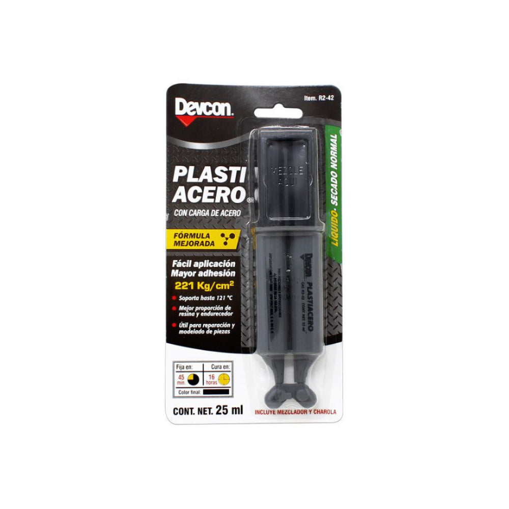 Plastiacero jeringa 25 ml R2-42 Devcon