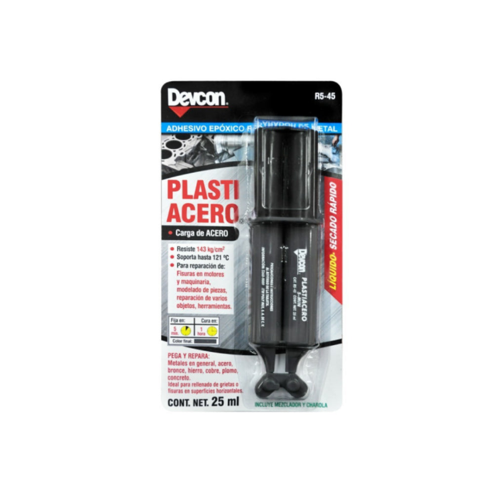 Pegamento Plastiacero Epóxico 5 Minutos R5-45 25ml