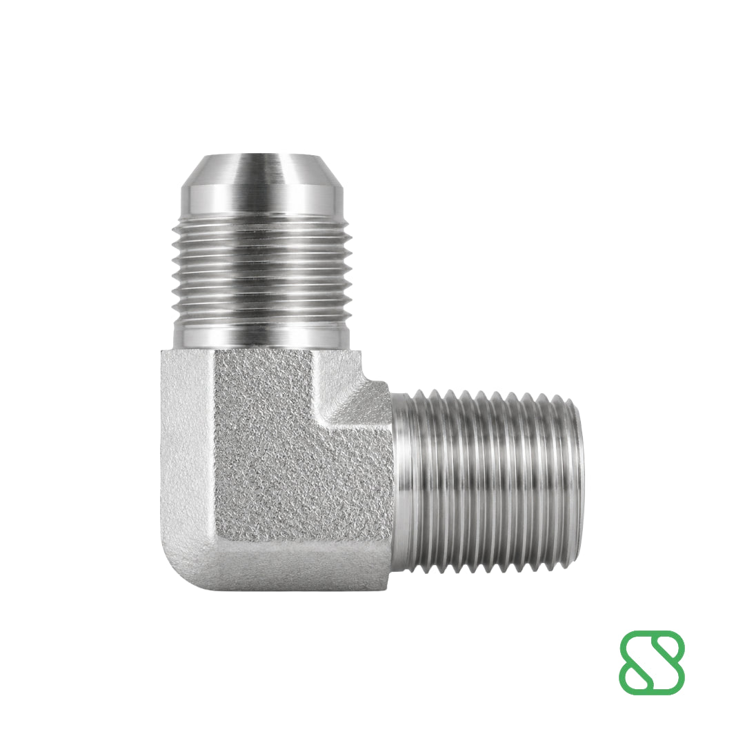 Adaptador Codo 90° Macho NPTF a Macho JIC Z2024 16 16