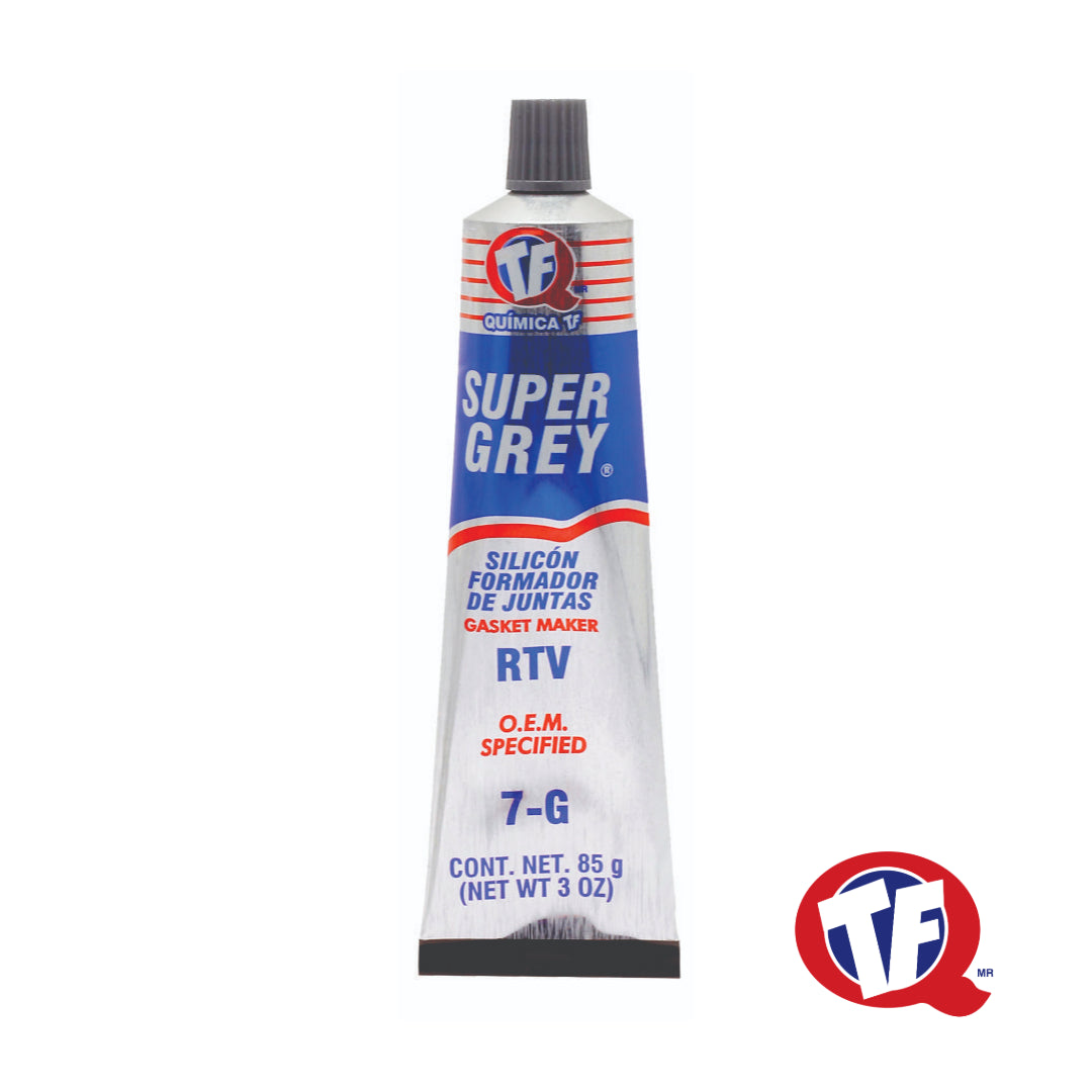 Silicón Super Gris QTF 7G